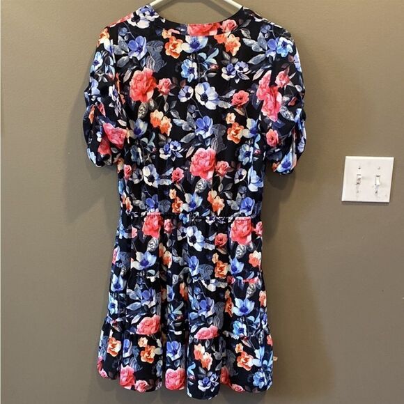 Rebecca Minkoff Aston Floral Button Up Dress NWT Size L - Picture 9 of 16